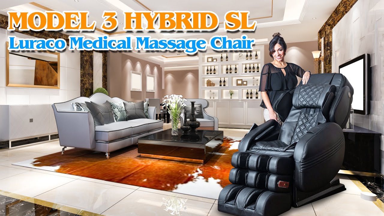 Introducing Luraco Model 3 Hybrid SL. Made in USA Medical Massage Chair ...