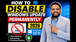 How to Disable Windows Updates Permanently in Windows 10 & Windows 11 2026 Method