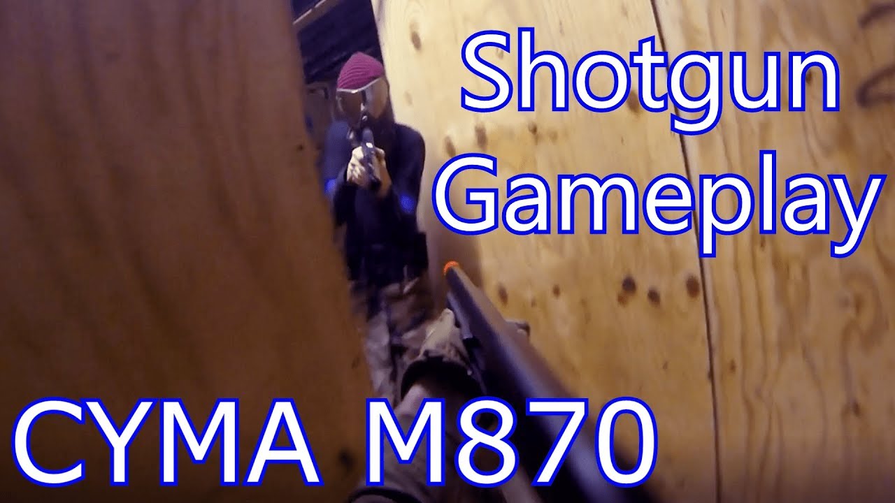 CQB Shotgun Madness! Tactical Airsoft Arena Montage (CYMA Tri Shot Airsoft Shotgun)