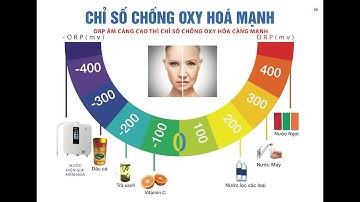 Tính chống Oxy hoá của nước Kangen