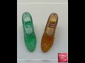 Vintage Emerald Green Glass Shoe or Amber Glass Shoe Lover Antiques and Vintage