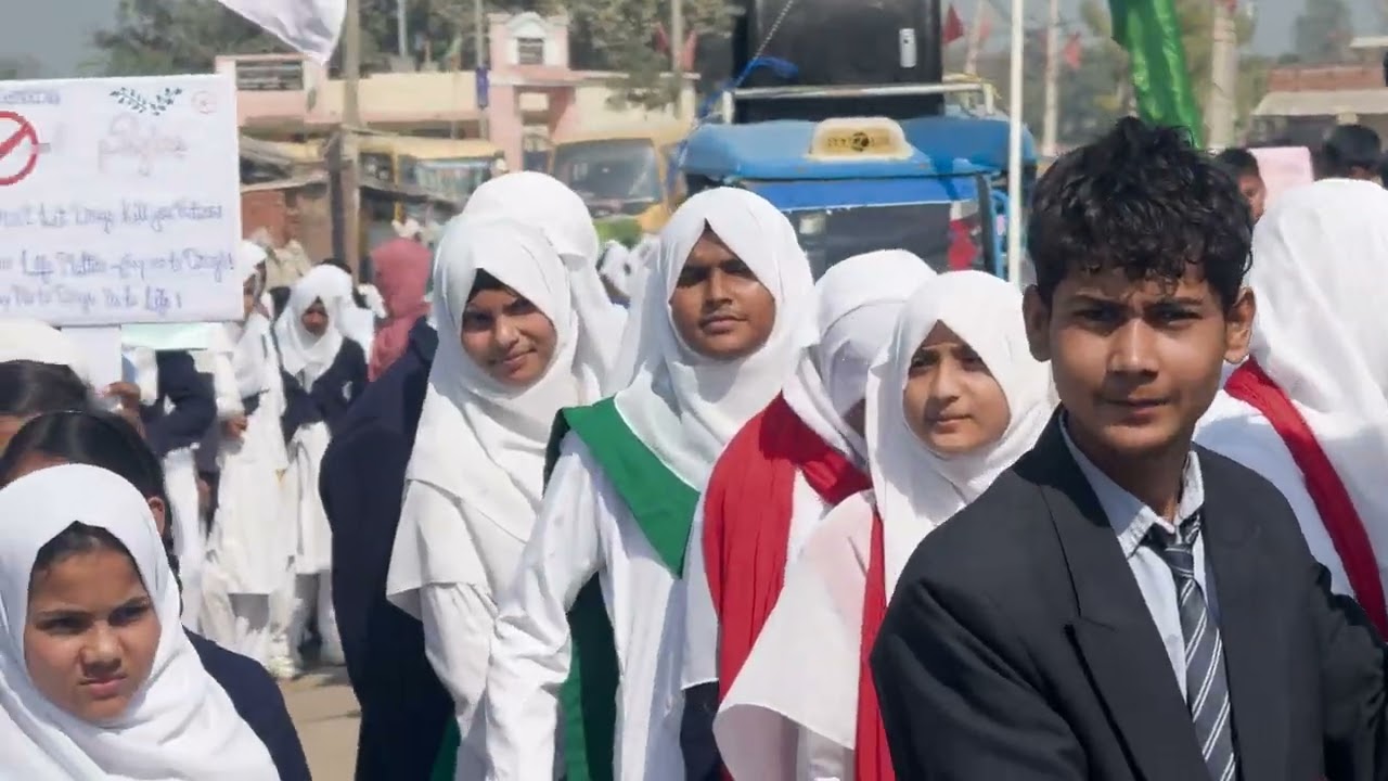 Today marks a pivotal moment QEC School ignited to build a No Smoking, No Drugs, No Alcohol campaign