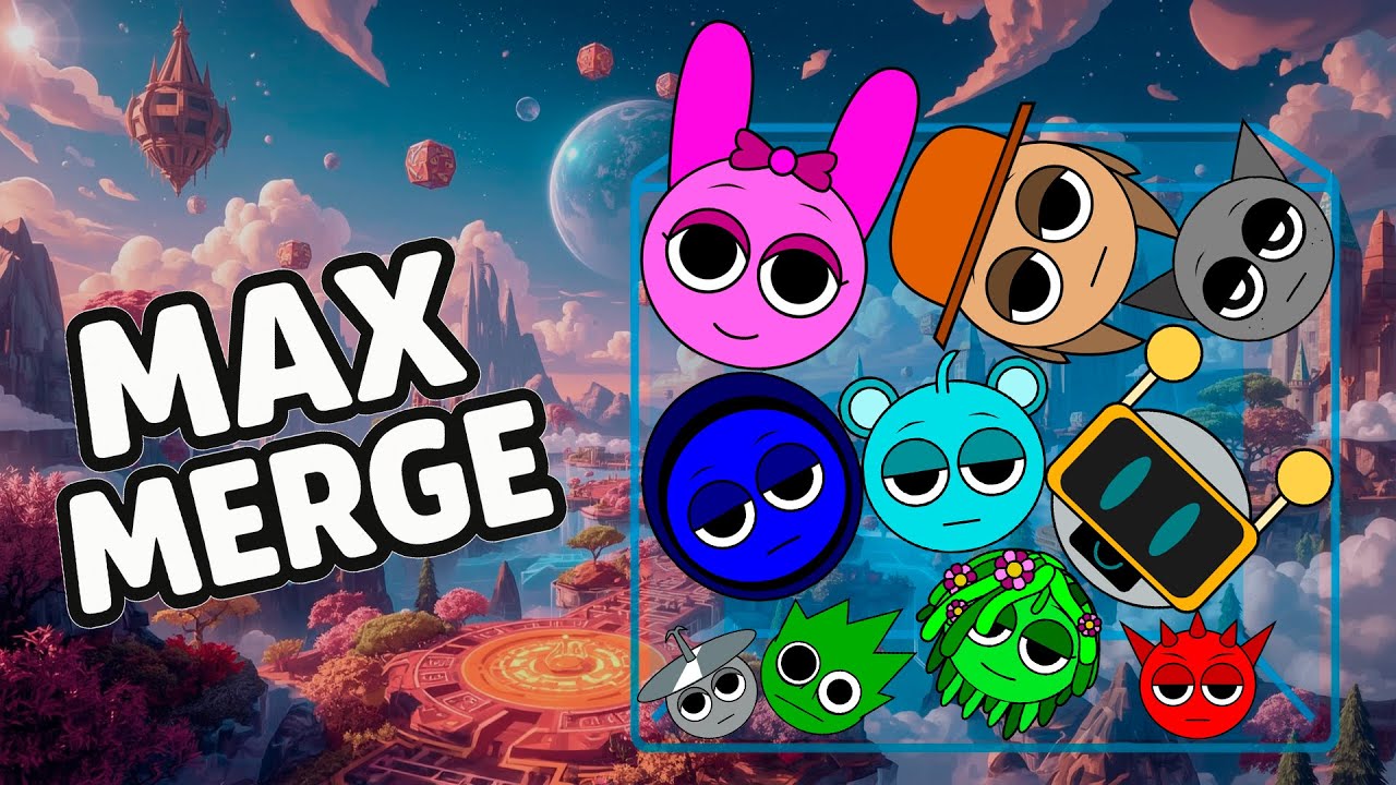 Sprunki Merge  💥  Suika Incredibox Game! | Reaching Max Level
