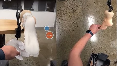 IPAD/IPHONE SCANNING | Holding foot in Neutral