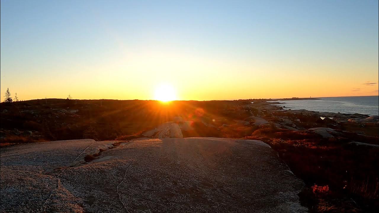 Peggy's Cove sunrise YouTube