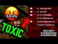 MOST TOXIC HARDCORE SEARCH AND DESTROY GAME ON MODERN WARFARE!!