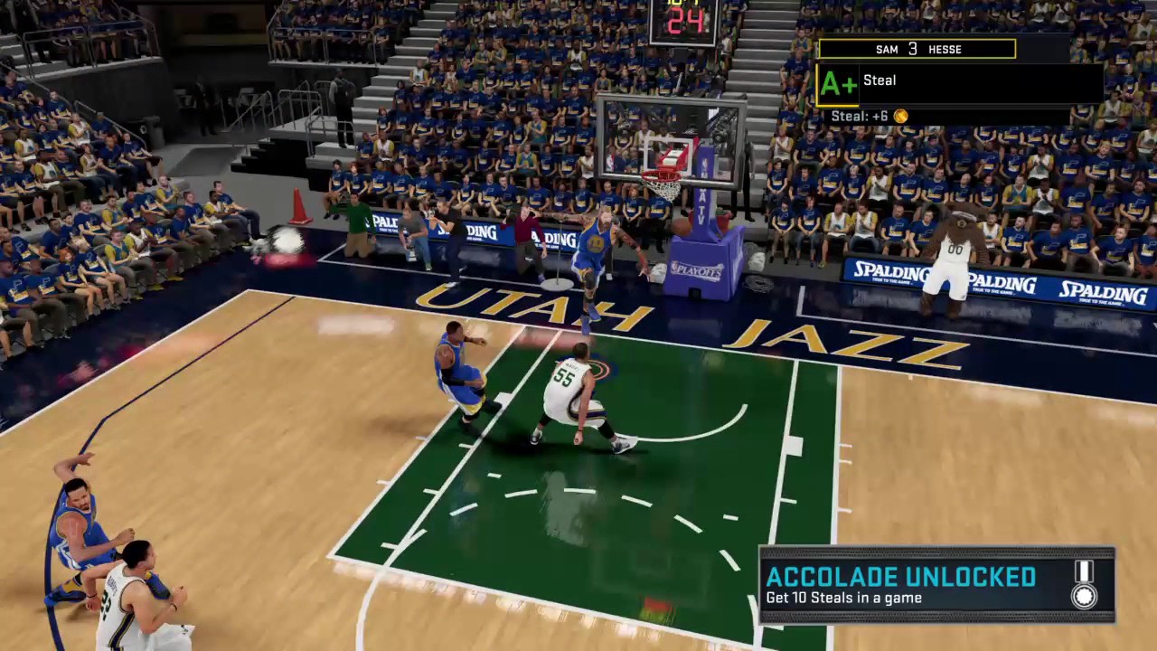 NBA 2K16/MyCareer Quadruple-Double in the Playoffs