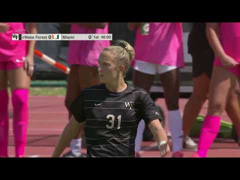 Wake Forest vs. Miami Full Match Replay | 2026 ACC Women's Soccer