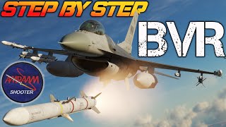 DCS F16C Viper BVR Engagement Step By Step Walkthrough & Tutorial!