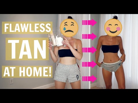 How To Fake Tan At-Home | Ft. BALI BODY!