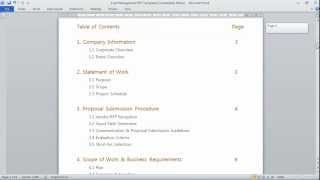 Event Management Rfp Template