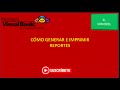 Cómo generar e imprimir reportes con VBA y Excel