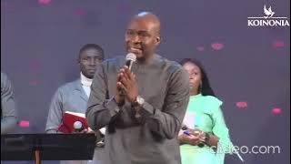 Apostle Joshua Selman singing - Bringing Everything in Obedience to Christ song-  (Longer clip)