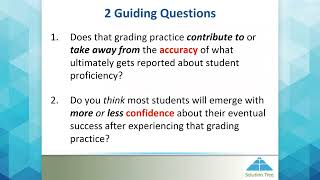 Effective Leadership for Standards Based Grading