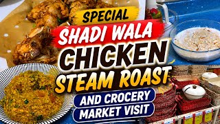 Living Life In Saudi Arabia|| Market Visit ||Chicken Steam Roast || Four Dishes Ready In 1 Hour