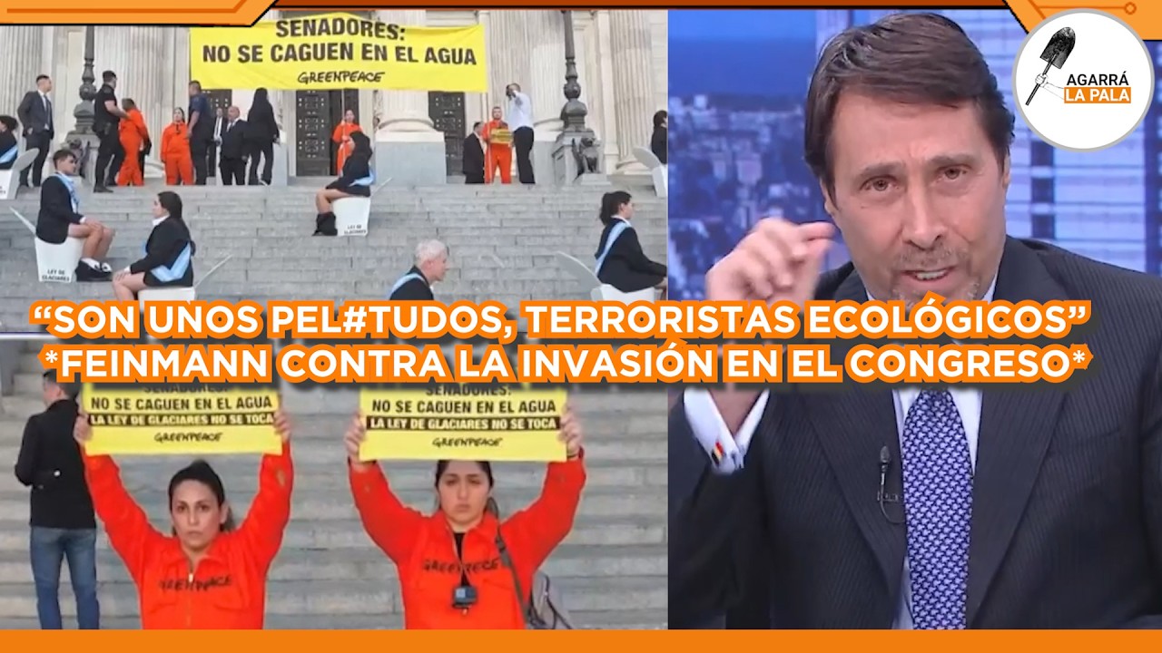 FEINMANN EXPLOTÓ CONTRA ZURDOS QUE INVADIERON EL CONGRESO: 