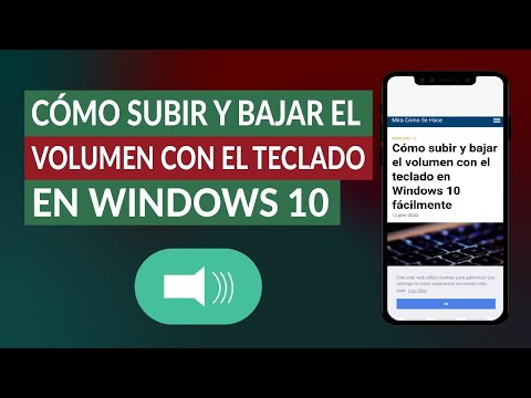 Cómo Subir y Bajar el Volumen con el Teclado en Windows 10 Fácilmente