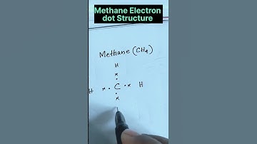 Methane Electron dot Structure #shorts
