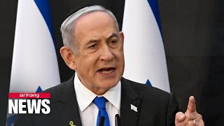Netanyahu delivers message for continuing fight with Hamas