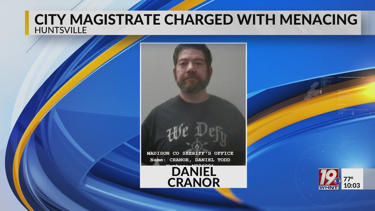 City Magistrate Charged with Menacing