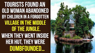 Tourists Discovered an Old Woman in a Forgotten Village in the Jungle. When They Entered Her Hut…