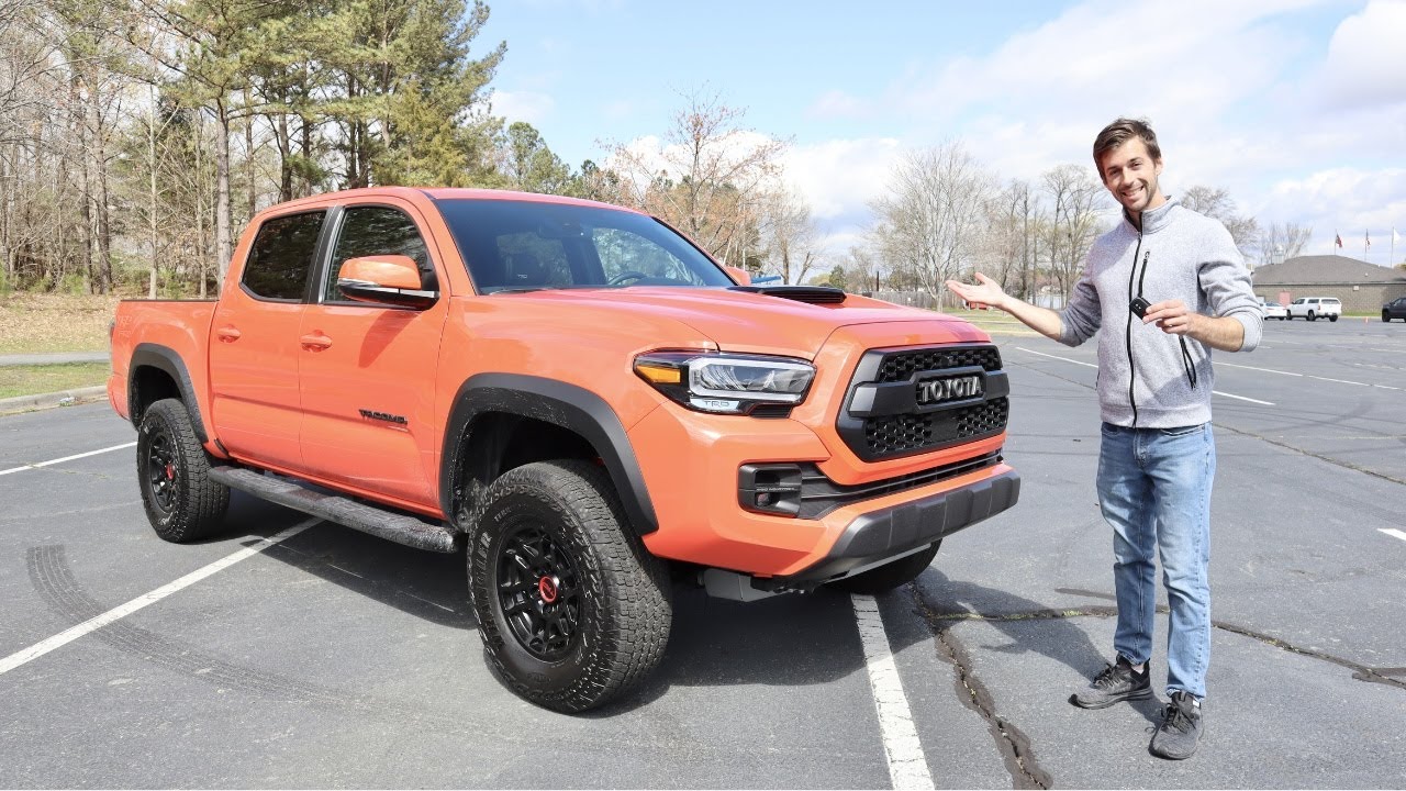 2023 Toyota Tacoma TRD PRO: POV Start Up, Test Drive, Walkaround