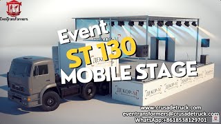 Eventransformers ST130 Mobile Stage: A New Era for Events
