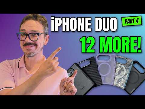 I Tested 12 MORE iPhone Duo Cases - dbrand, SUPCASE, Spigen, JETech, Case-Mate And More!
