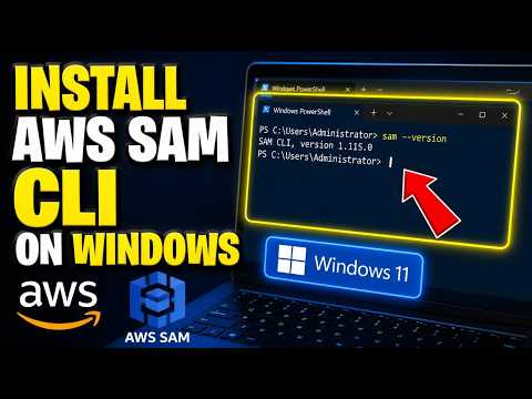 How to install AWS SAM CLI on Windows - Easy Tutorial
