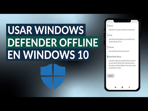 Cómo Descargar y Usar Windows Defender Offline en Windows 10