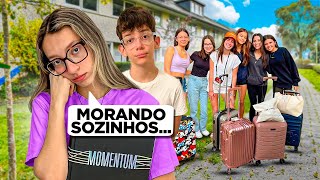 MORANDO SOZINHA COM MEU IRMÃO E VALENTINA VIAJANDO COM AS AMIGAS