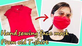 #sewingfacemask #clothfacemask #facemaskpattern face mask out of a
t-shirt | how to make cloth at home sewing tutorial hello everyone...
