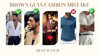 শ্যামলা ছেলেদের জন্য best fashion guide।।Brown Guys ROCK Fashion This 2025!viral।।new।।brown guys