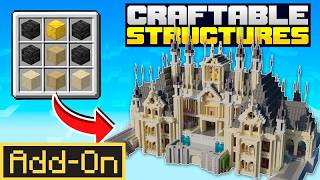 Craftable Structures Add-On | Minecraft Marketplace | Showcase screenshot 1