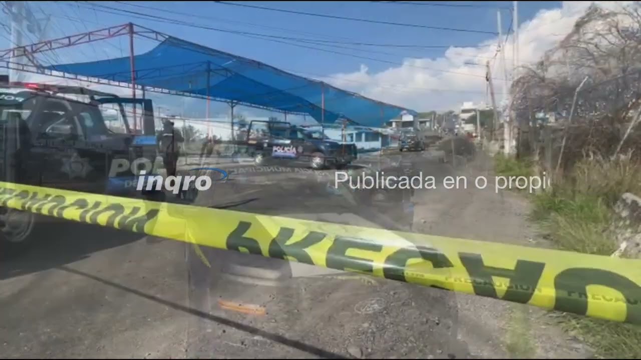 Localizan a persona sin vida en el Municipio de #Corregidora. Colonia Popular El Paraíso.