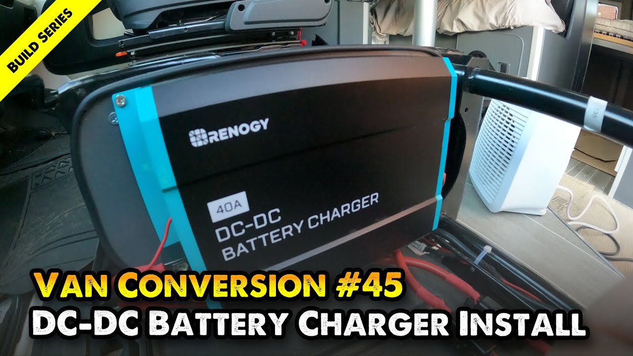 Install Renogy 40A DC-DC Charger and D+ connection in Citroen Relay / Boxer / Ducato / Promaster