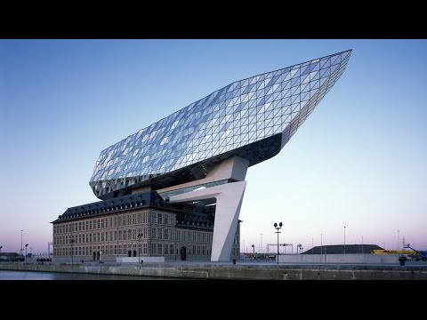 Video: Prístavný dom v Antverpách vyzerá do budúcnosti