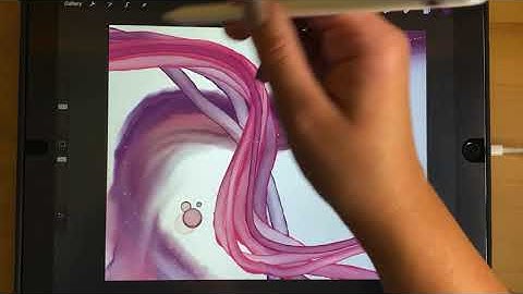 Amazing Alcohol Ink for Procreate Super Quick Demo