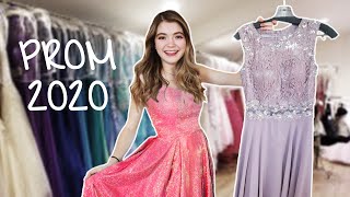 prom dress shopping 2020