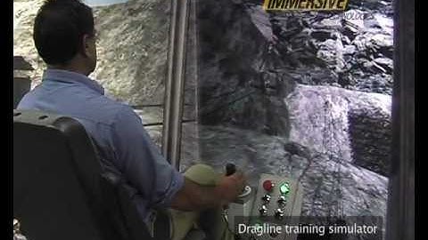 Immersive Technologies - Mining training simulator for Dragline operators