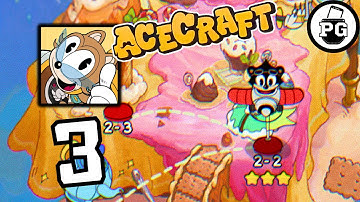 Chapter 2 in Candyland ! ✈️ ACECRAFT - Gameplay Walkthrough |Part 3|