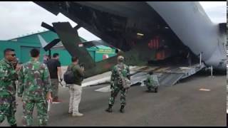 Unloading Ah64e Apache Guardian Tni Ad Di Lanud Ahmad Yani Semarang