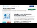 Twitter Email Scraper -DataScrapify