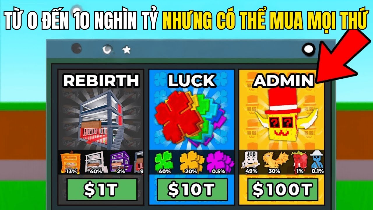 Từ 0 Đến 10 Nghìn Tỷ Nhưng Tôi Có Thể Mua Mọi Thứ Trong Roblox Steal A Brainrot... Tun