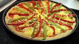 PIZZA INTEGRAL 100 % BAJA EN CALORÍAS by recetas de casa LM light 2,354 views 4 months ago 8 minutes, 55 seconds