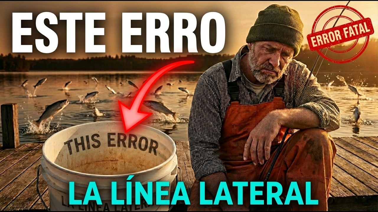 Este Error Común Apaga la Línea Lateral del Pez y Por Eso No Atacan Aunque el Cebo Sea Perfecto