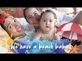 Family beach trip: Avianna's first swim! | Vin & Sophie