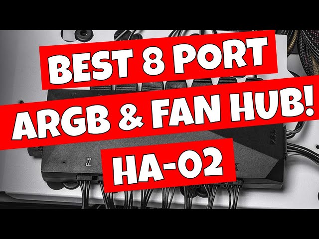 ID-COOLING HA-02 Addressable RGB PWM Fan Hub