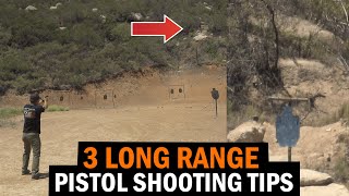 How To Shoot A Pistol Long Distance: 3 LongRange Handgun Shooting Tips