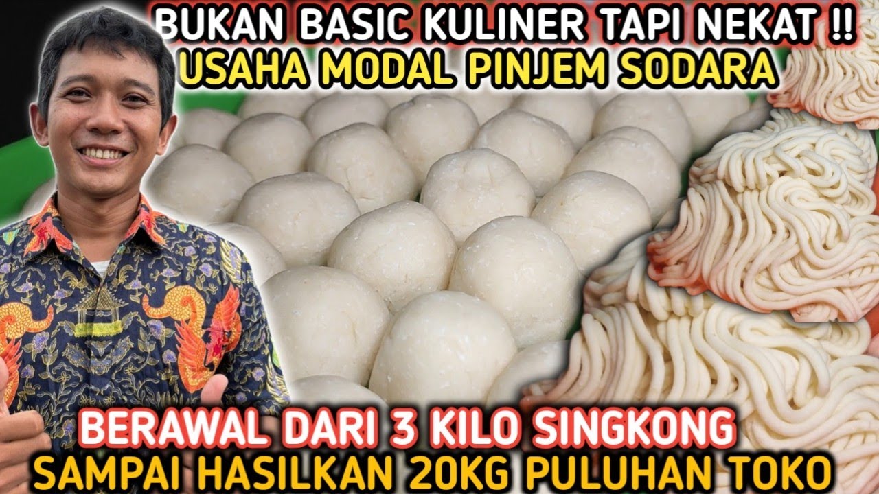 BUKAN BASIC KULINER TAPI NEKAT‼️USAHA MODAL PINJEM SODARA BERAWAL 3KG SEKARANG TERSEBAR PULUHAN TOKO